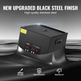 15L Ultrasonic Cleaner Cleaning Machine with Basket Heater and Timer 360W - 45-Degree Angle