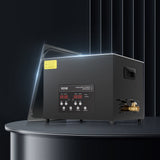 15L Ultrasonic Cleaner Cleaning Machine with Basket Heater and Timer 360W - Low Angle