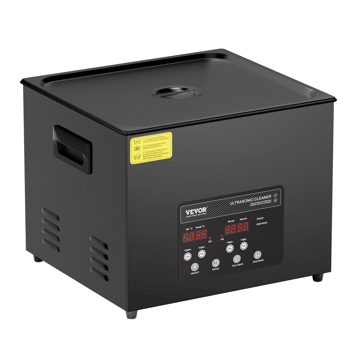 15L Ultrasonic Cleaner Cleaning Machine with Basket Heater and Timer 360W