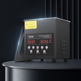 2L Ultra Sonic Cleaner Cleaning Machine with Basket Heater and Timer 60W - Low Angle
