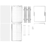 VEVOR 2-Tier Wire Pull Out Cabinet Under Sink Organizer 14x21 Inch Drawer Basket - Extra Image