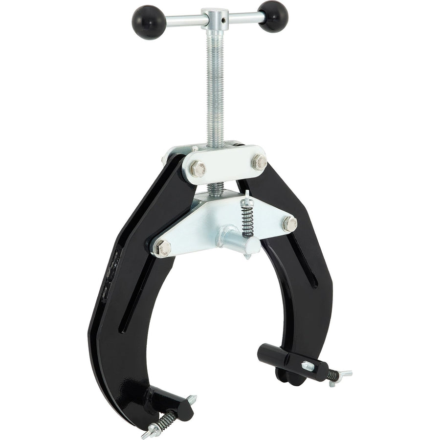 Pipe Clamp, 2 to 6 in, High Strength Ultra Clamp with Quick Acting Screws, Steel Pipe Alignment Tool with Lightweight Design, Black