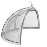 VEVOR Firepit Spark Screen Lid, 36" Diameter, Outdoor Firepit Ring Cover Round Accessories, Fire Pit Metal Cover, Easy-Opening Stainless Steel Fire