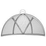 VEVOR Firepit Spark Screen Lid, 36" Diameter, Outdoor Firepit Ring Cover Round Accessories, Fire Pit Metal Cover, Easy-Opening Stainless Steel Fire