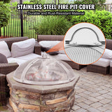 VEVOR Fire Pit Spark Screen Round 30