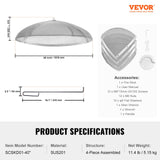 VEVOR Fire Pit Spark Screen Round 40