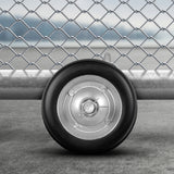 VEVOR Sliding Gate Kit 6” Heavy Duty Rolling Hardware for Door 600 lbs Load - Low Angle