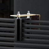 VEVOR Sliding Gate Kit 6??Rolling Hardware with L-Bracket Adjustable for Door