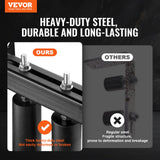 VEVOR Sliding Gate Kit 6??Rolling Hardware with T-Bracket Adjustable for Door