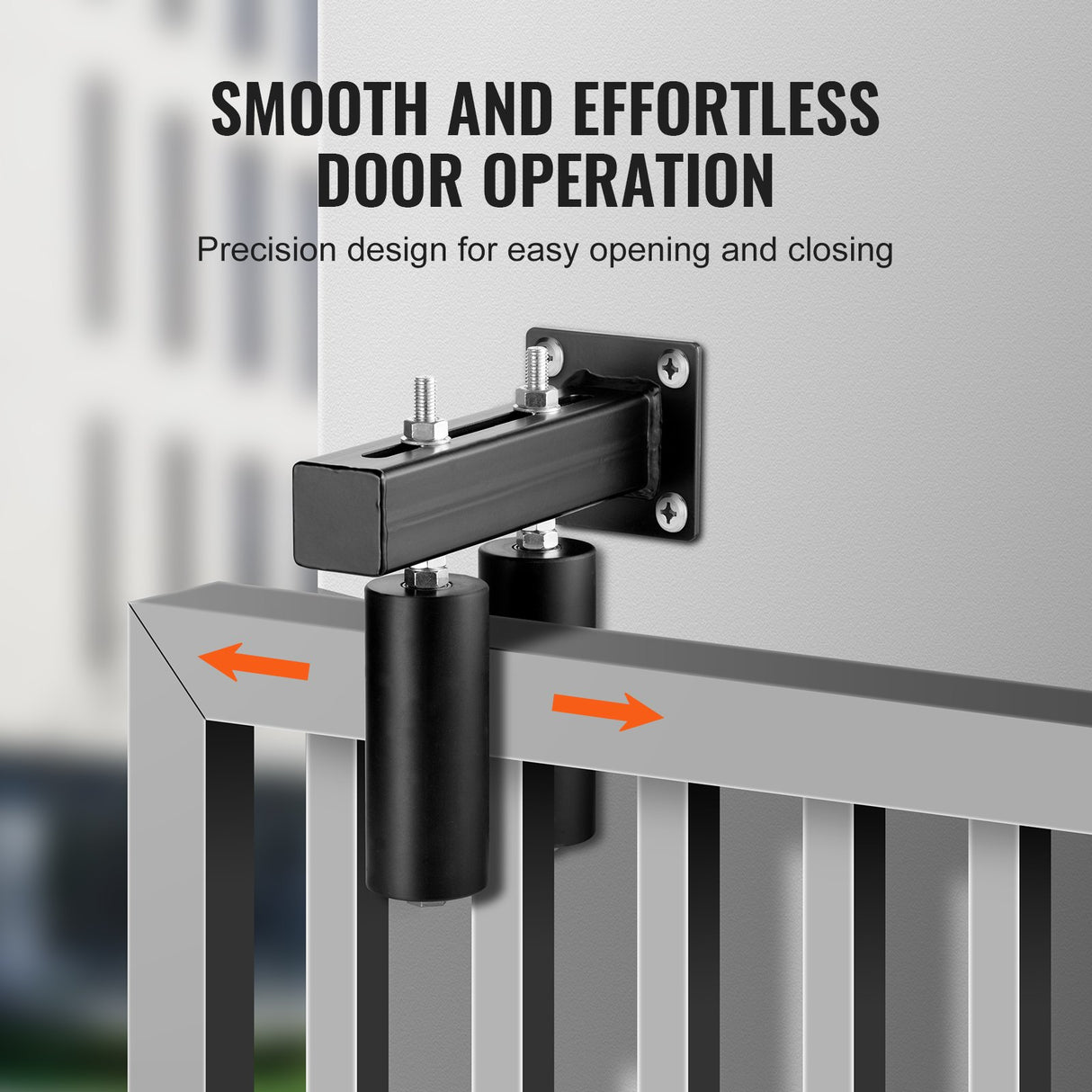 VEVOR Sliding Gate Kit 6??Rolling Hardware with T-Bracket Adjustable for Door