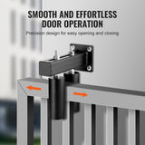 VEVOR Sliding Gate Kit 6??Rolling Hardware with T-Bracket Adjustable for Door