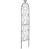 VEVOR Metal Garden Trellis for Climbing Plant Support 60 x 15 in Rustproof - Extra Image