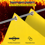 VEVOR 8 x 10 Ft Welding Blanket Gold Fiberglass Blanket Portable Fiberglass Fire Retardant Blanket Welding Mat Welding Fireproof Thermal Resistant Insulation With Carry Bag - 45-Degree Angle