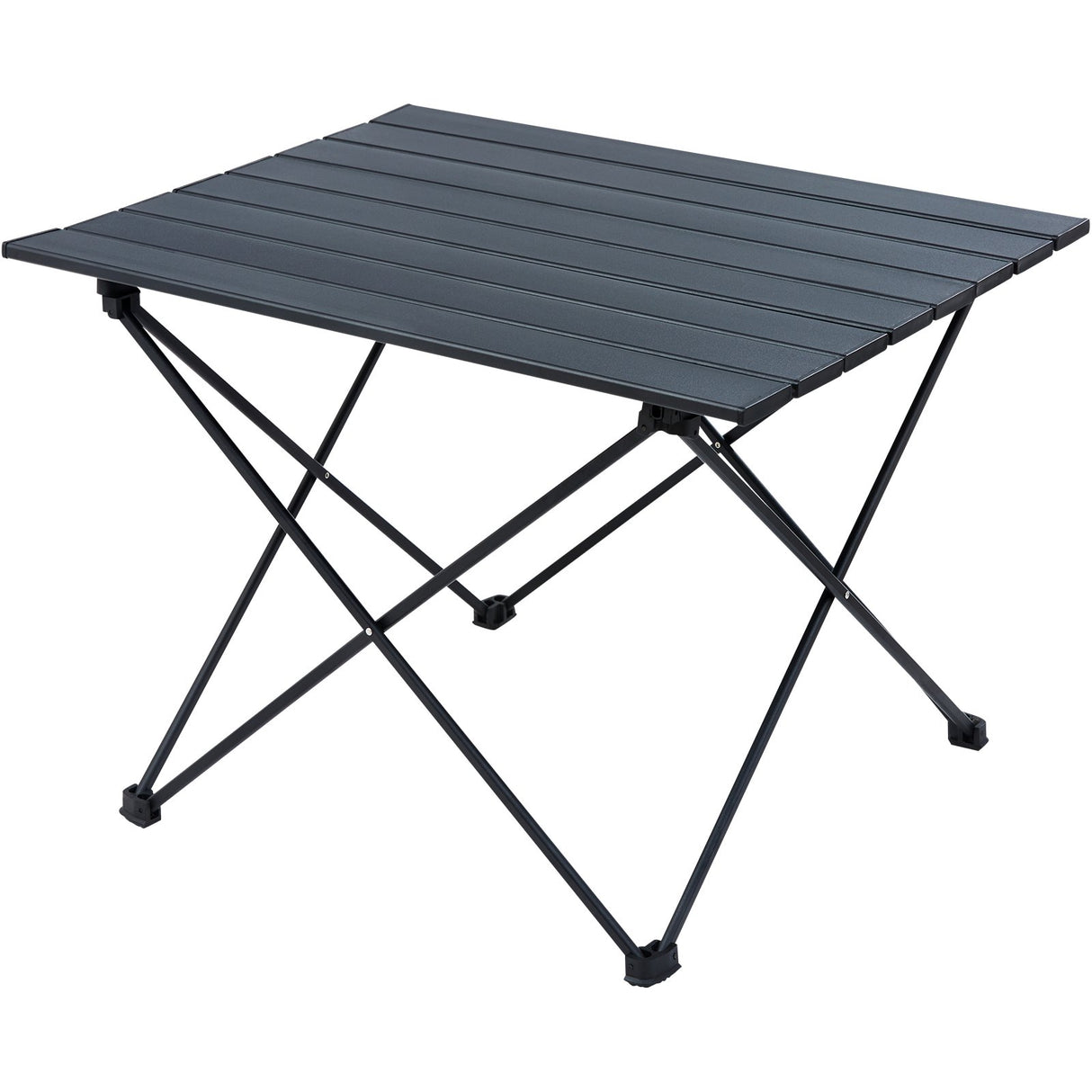 VEVOR Folding Camping Table, Outdoor Portable Side Tables, Lightweight Fold Up Table, Aluminum Alloy Ultra Compact Work Table with Carry Bag, For