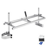 VEVOR Chainsaw Mill, Portable Sawmill 14"-48" Guide Bar, Galvanized Steel Chainsaw Planking Mill with 0.2"-11.81" Cutting Thickness, Wood Lumber Cross