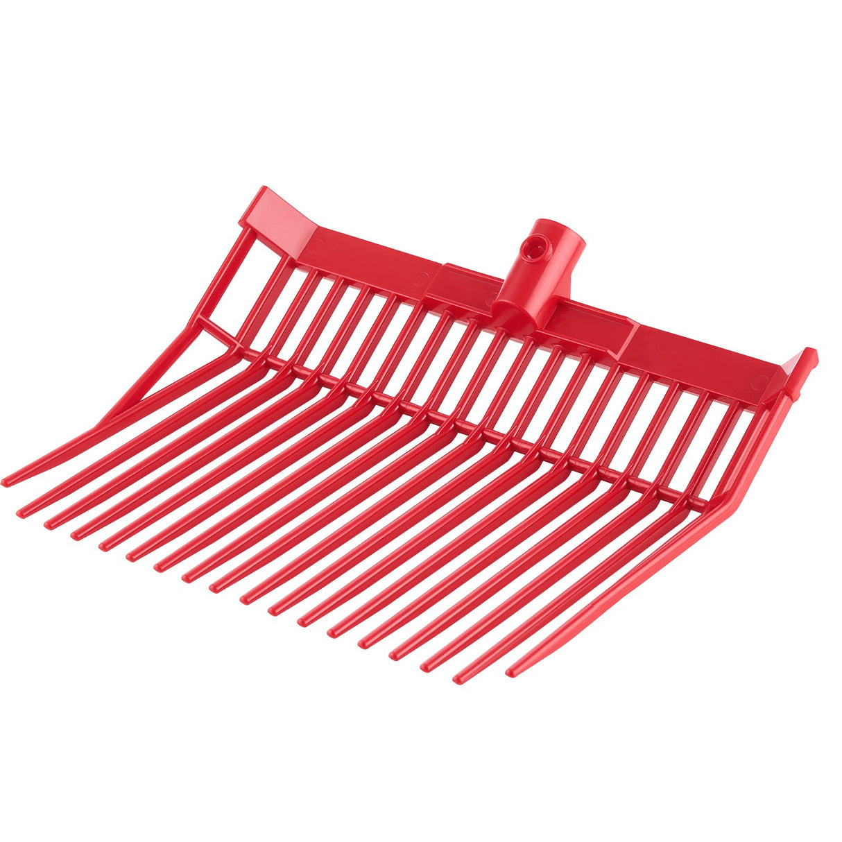 VEVOR 6Pcs Manure Fork Replacement Head 18 Tine Horse Stable Mulch Fork Heads