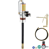 VEVOR Grease Pump, 50:1 Pressure Ratio Air Operated Grease Pump with 3.88 m High Pressure Hose and Grease Gun, Pneumatic Grease Pump, Portable Lubrication Grease Pump with 360° Swivel Grease Gun Head - Extra Image