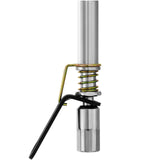 VEVOR Grease Gun Coupler High Pressure Quick Release Lock Oil Nozzle 10000 PSI - Low Angle