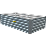 VEVOR Galvanized Raised Garden Bed, 203 x 102 x 48 cm Metal Planter Box, Gray Steel Plant Raised Garden Bed Kit, Planter Boxes Outdoor for Growing Vegetables,Flowers,Fruits,Herbs,and Succulents - Extra Image