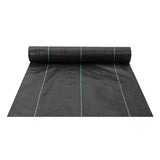 VEVOR Weed Barrier Landscape Fabric, 3.28*164FT Heavy Duty Garden Weed Fabric, Woven PP Weed Control Fabric, Driveway Fabric, Geotextile Fabric for Landscaping, Ground Cover, Weed Blocker Weed Mat