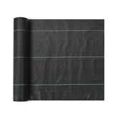 VEVOR 3FTx250FT Premium Heavy Duty Weed Barrier Landscape Fabric, 5OZ Woven Geotextile Fabric Under Gravel, High Permeability for Weed Blocker Weed Mat, Driveway Fabric, Weed Control Garden Cloth