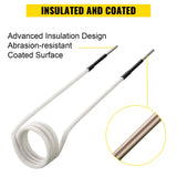VEVOR Induction Heater Coil Kit Induction Coils 8PCS For Removing Rusty Bolts - 45-Degree Angle