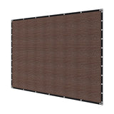 VEVOR 90% Sun Shade Cloth Privacy Screen 305 x 366 cm for Patio Garden (Brown) - Extra Image