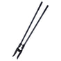 Post Hole Digger, Heavy Duty Post Hole Digger with Fiberglass Handle, Manual Hole Digger with Scale Markings and Metal Blade, Post Hole Digger Tool for Digging Gardening and Outdoors, 1460 mm