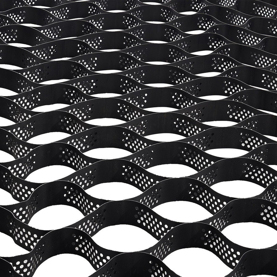 Gravel Grid, 75mm Depth, 5.2 x 2.7m, 853kg Per Sq ft Grass Ground Retainer, Permeable Geo Grids Driveway Stabilization, for Garden, Patio, Walkway, RV Parking Slopes