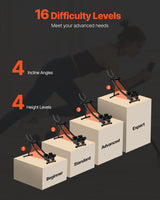 VEVOR AB Workout Machine Equipment Home Gym Core Abdominal Trainers Dual-track - Top-Down View