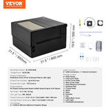 VEVOR Laser Engraver Enclosure 800 x 800 x 500 mm Fireproof Protective Cover - Close-Up Angle