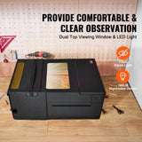 VEVOR Laser Engraver Enclosure 1228 x 800 x 500 mm Fireproof Protective Cover - Top-Down View