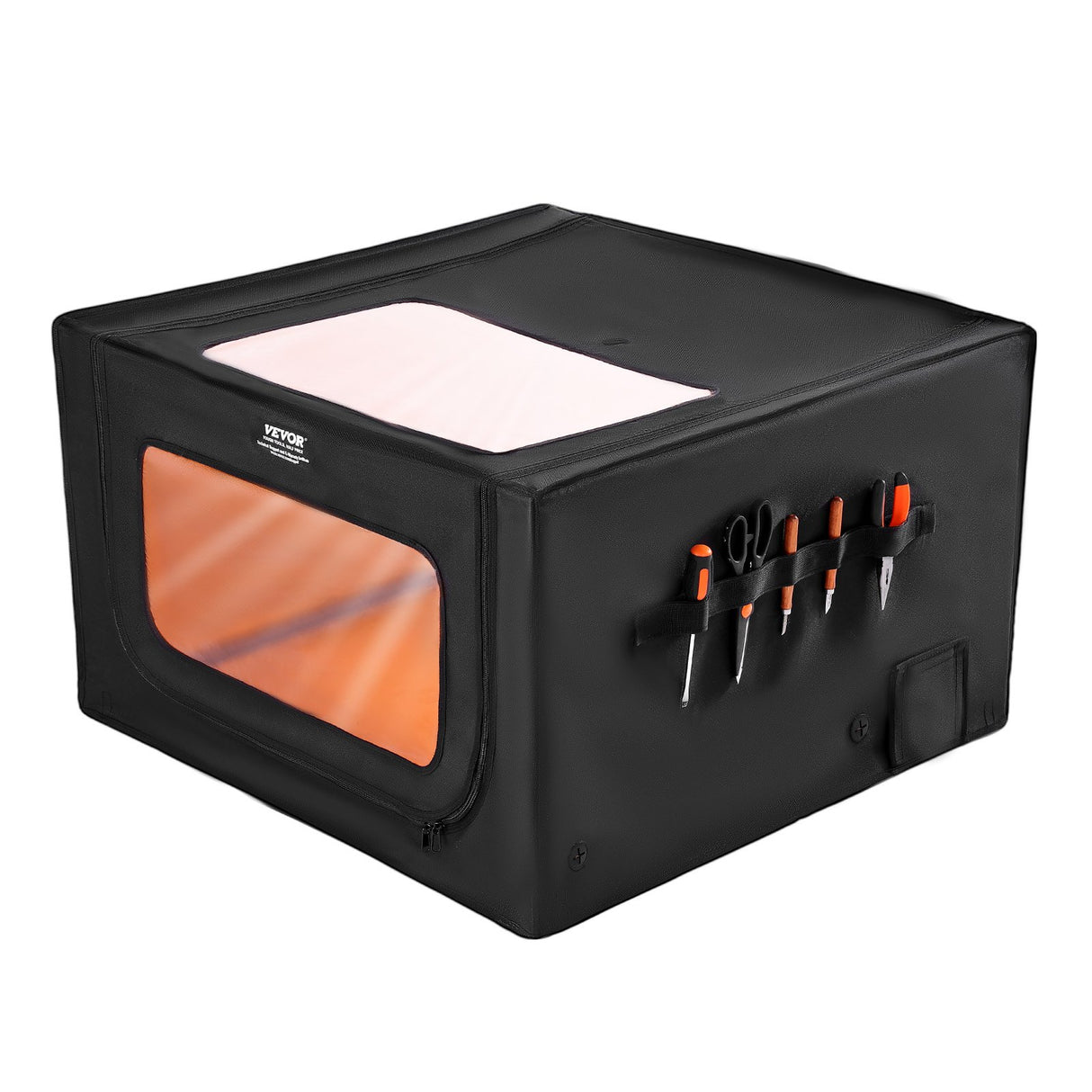 VEVOR Laser Engraver Enclosure 800 x 800 x 500 mm Fireproof Protective Cover