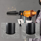 VEVOR Core Drill Bit, 4" Wet/Dry Diamond Core Drill Bits for Brick and Block, Concrete Core Drill Bit with Pilot Bit Adapter and Saw Blade, 9.5"