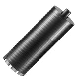 VEVOR Core Drill Bit, 4" Wet/Dry Diamond Core Drill Bits for Brick and Block, Concrete Core Drill Bit with Pilot Bit Adapter and Saw Blade, 9.5"
