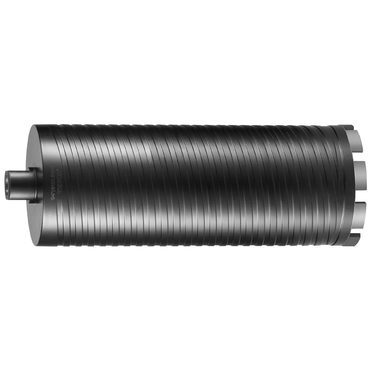 VEVOR Core Drill Bit, 4" Wet/Dry Diamond Core Drill Bits for Brick and Block, Concrete Core Drill Bit with Pilot Bit Adapter and Saw Blade, 9.5"