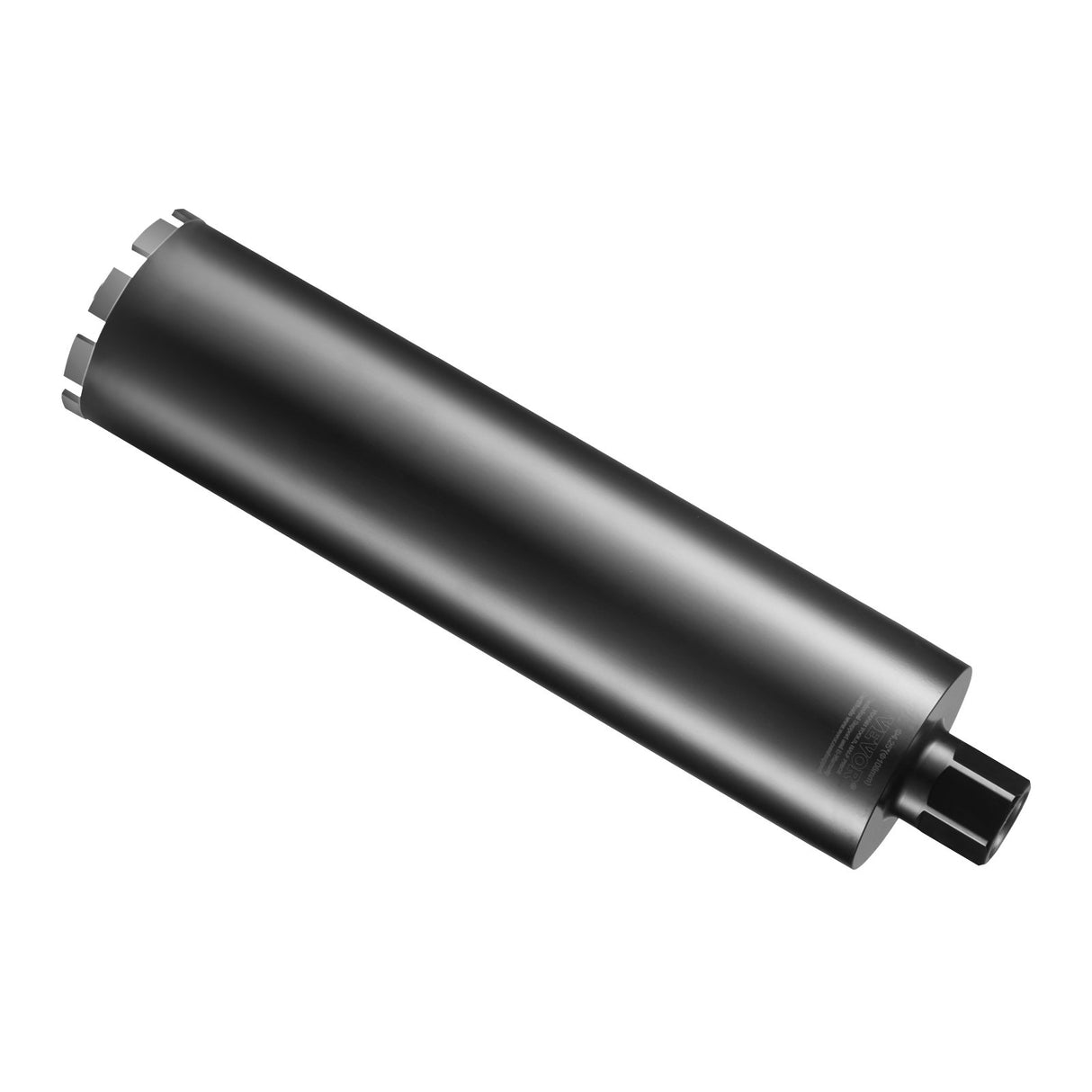 VEVOR Core Drill Bit, 4.25" Wet Diamond Core Drill Bits, 14" Drilling Depth Concrete Core Drill Bit with Saw Blade, 1-1/4"-7 Inner Thread, Laser