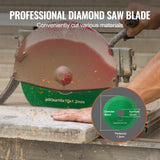 VEVOR Core Drill Bit, 4.25" Wet Diamond Core Drill Bits, 14" Drilling Depth Concrete Core Drill Bit with Saw Blade, 1-1/4"-7 Inner Thread, Laser