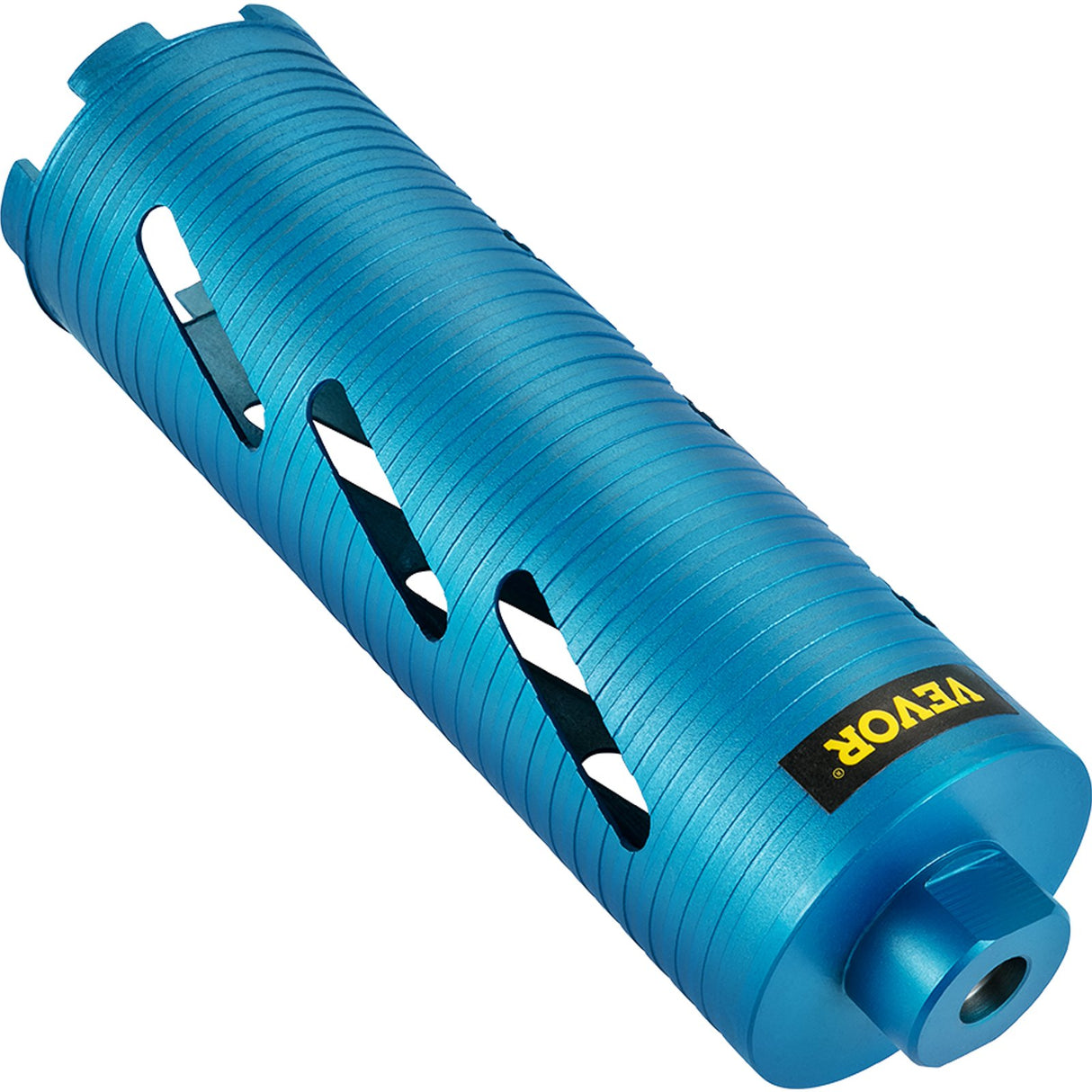 VEVOR Dry Core Drill Bit, 88.9 mm Diameter 11 Threaded, 241.3mm Depth Diamond Coring Bore Tool with a Pilot Bit & Blade, Masonry Hole Saw Bits for