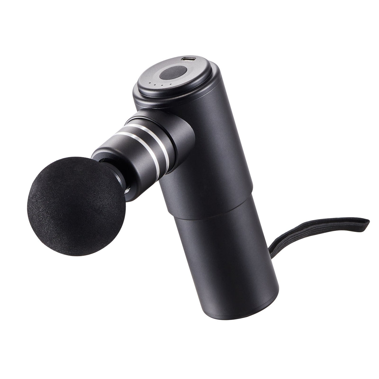 VEVOR Massage Gun Deep Tissue, Percussion Muscle Massager for Athletes - with 4 Speed Levels & 4 Massage Heads, 12V 2500mAh Batteries, Handheld