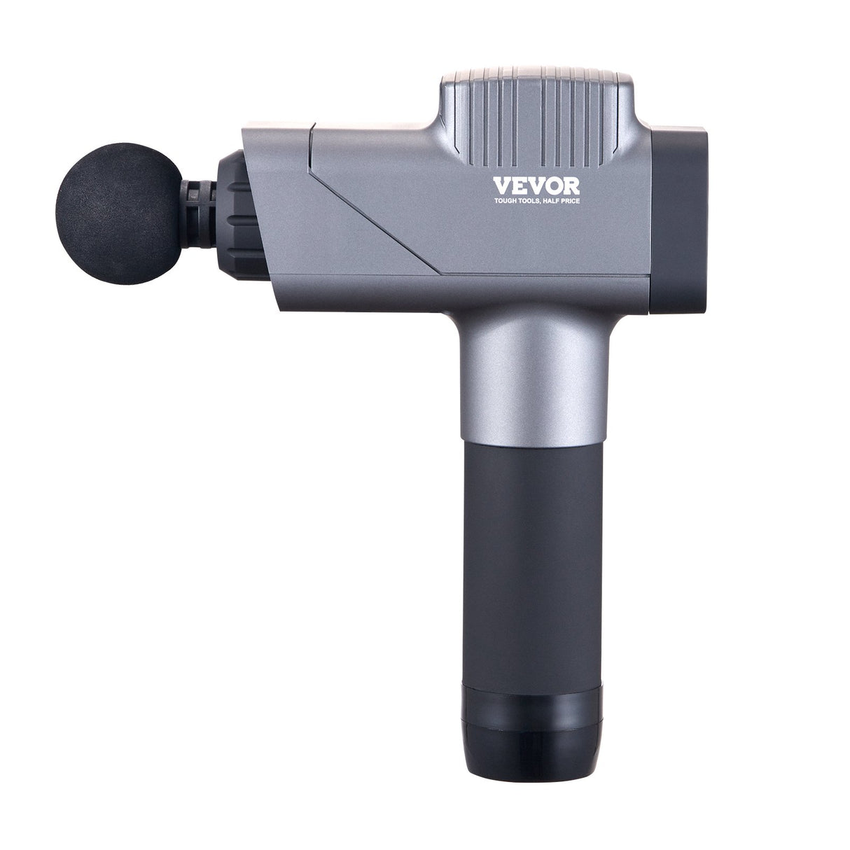 VEVOR Massage Gun Deep Tissue, Percussion Muscle Massager for Athletes - with 8 Speed Levels & 6 Massage Heads, 16V 2500mAh Batteries, Handheld