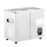 VEVOR Ultrasonic Cleaner Machine 3L Stainless Steel Ultrasonic Cleaning Machine Digital Heater Timer Jewelry Cleaning for Commercial Personal Home Use (3L)