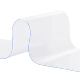 VEVOR Strip Curtain, 5000 cm Length x 20 cm Width x 2 mm Thickness, Clear PVC Smooth Curtain Strip Door Bulk Roll, Plastic Door Strips for Doorways of Supermarket, Garage, Warehouse, Barn, Pet House - Extra Image