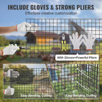Hardware Cloth, 36'' x 100' Galvanized Wire Mesh Roll, 19 Gauge Chicken Wire Fence Roll, Vinyl Coating Metal, image 3