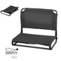 Kayak Seat, Folding Kayak Seat with Comfortable Back Support, Aluminum Alloy Frame & 600D Oxford Fabric, Easy Assembly for Paddling, Fishing and Recreational Kayaking