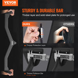 VEVOR LAT Pulldown Bar Tricep Handle Attachment V-bar Cable Machine for Home Gym - Front View