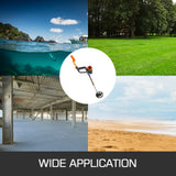 VEVOR Metal Detector Waterproof Disc Metal detectors Underwater Underground high Accuracy LCD Display Metal Detector for Adults and Children Headphone Automatic Detector (Yellow 3010) - Close-Up Angle