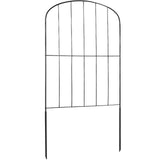 VEVOR Garden Fence, No Dig Fence 61 x 33 cm Animal Barrier Fence, Underground Decorative Garden Fencing with 5.08 cm Spike Spacing, Metal Dog Fence for the Yard and Outdoor Patio, 10 Pack - Extra Image