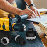 VEVOR Diamond Drill Bits 6PCS Diamond Hole Saw 20/35/40/50/55/68mm Tile Hole Saw Kit Vacuum Brazed D