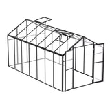 VEVOR Polycarbonate Greenhouse 8 x 14 Ft Outdoor Walk-in Greenhouse for Garden - Extra Image